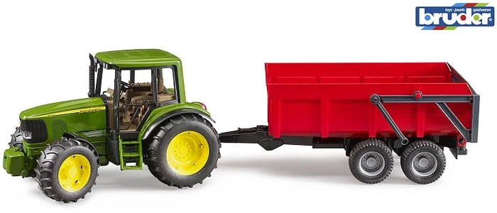 Bruder 02057 – John Deere 6920 mit Wannenkippanhänger