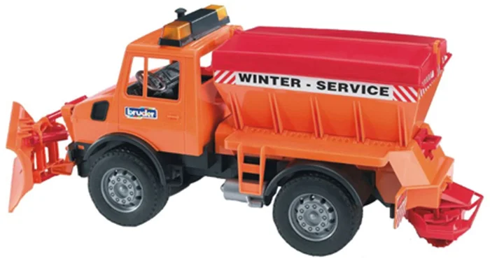 Bruder 02572 – MB-Unimog Winterdienst mit Räumschild