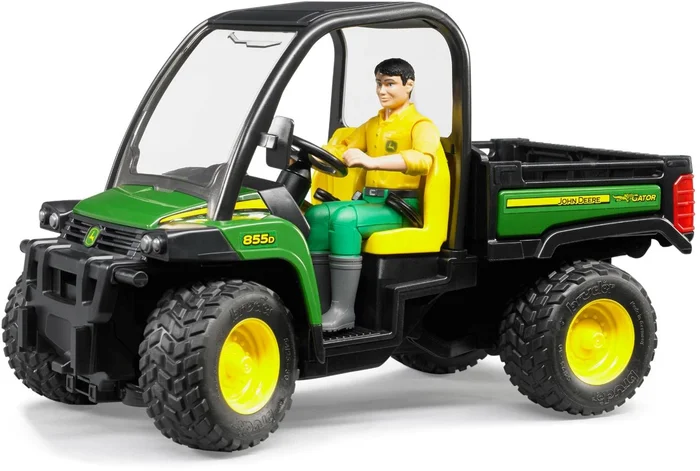 BRUDER John Deere Gator XUV 855D with driver Spielzeugfahrzeug