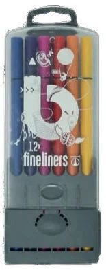 Bruynzeel Bruynzeel 12 Fineliner im Etui 60241012