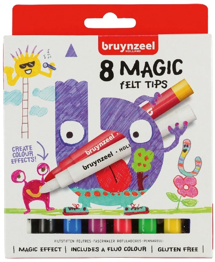 Bruynzeel Kids Magische Stiften, 8st.