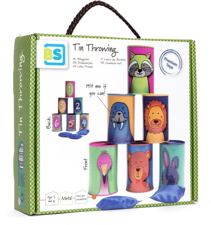 BS GA362 Dosenwerfen Werfspiel, Mix
