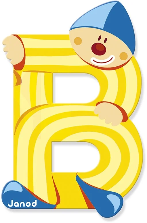 Buchstabe „Clown“ B