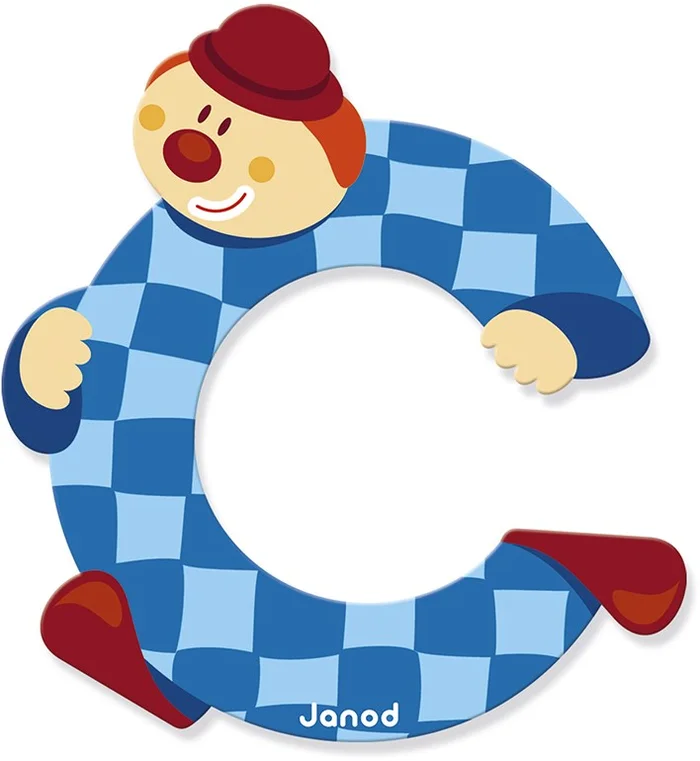 Buchstabe „Clown“ C