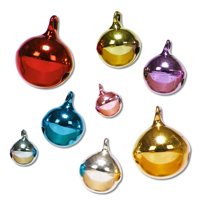 Bunte Metallglöckchen zum Basteln