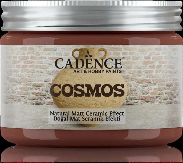 Cadence Cadence Cosmos Naturel Matt Keramiek Verf 150 ml Rusty Brown