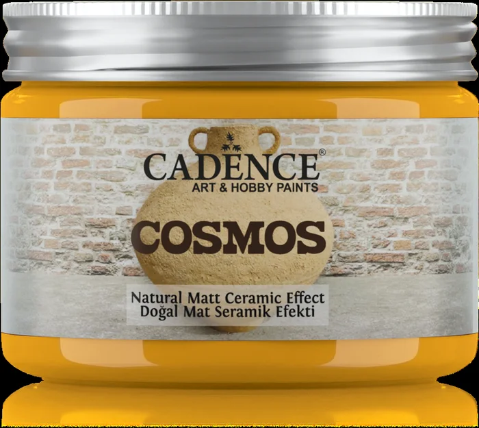 Cadence Cadence Cosmos Naturel Matt Keramiek Verf 150 ml Yellow