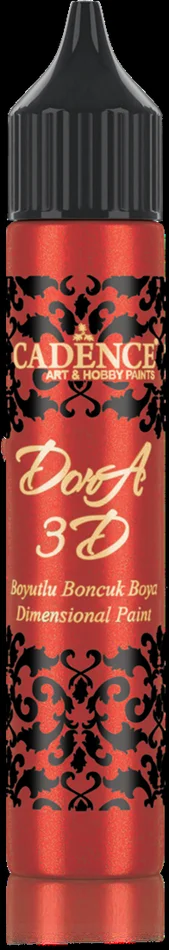 Cadence Cadence Dora 3D Metallic Dimensional Verf 25 ml Rood