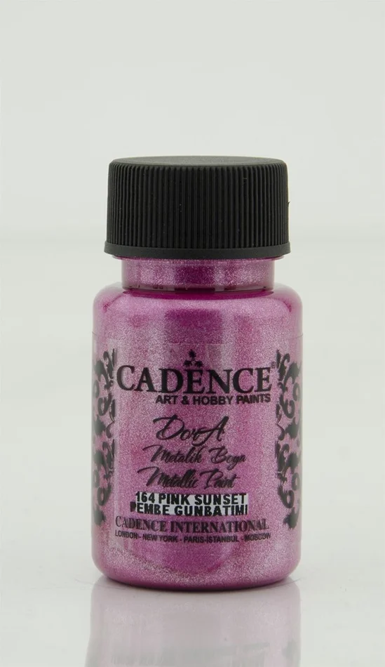 Cadence Cadence Dora Acrylverf Metallic 50 ml Roze Sunset