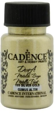 Cadence Cadence Dora Acrylverf Metallic 50 ml Silver Gold