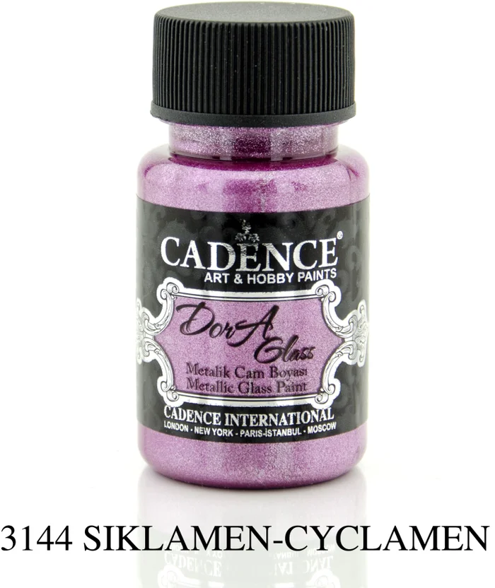 Cadence Cadence Dora Metallic Glas Verf 50 ml Cyclaam