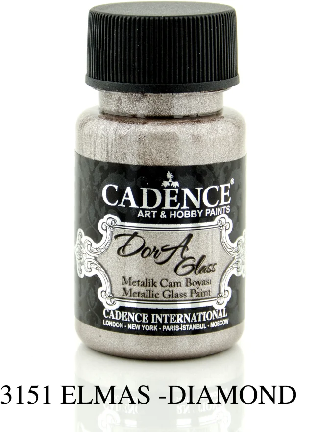 Cadence Cadence Dora Metallic Glas Verf 50 ml Diamant