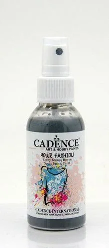 Cadence Cadence Fashion Spray Fabric Paint 100 ml Grijs