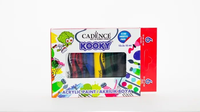 Cadence Cadence Kooky Acrylfarben-Set 6×15 ml
