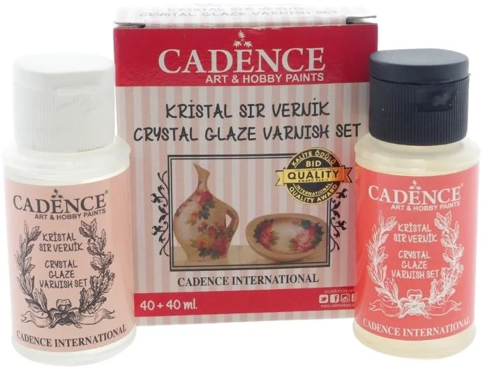 Cadence Cadence Kristallglasur-Lack-Set 40+40 ml
