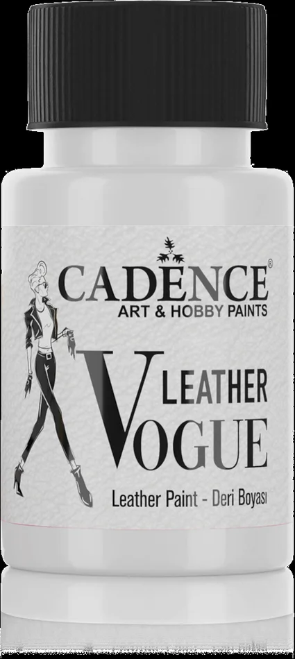 Cadence Cadence Leather Vogue Leer Verf 50 ml LV-01 White