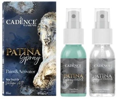 Cadence Cadence Patina Spray Paint Set Blue 50ml + 50 ml