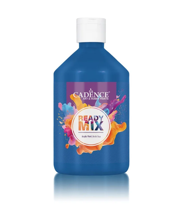 Cadence Cadence Ready Mix Acrylverf Mat 500 ml Blauw