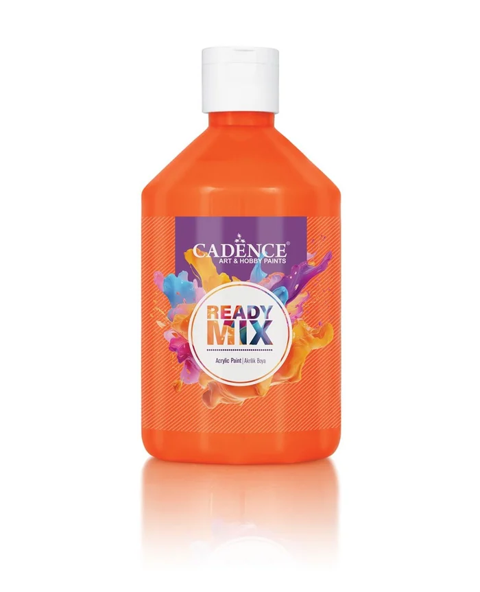 Cadence Cadence Ready Mix Acrylverf Mat 500 ml Oranje
