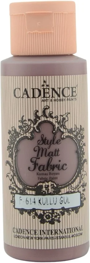 Cadence Cadence Style Mat Textielverf 59 ml As Roze