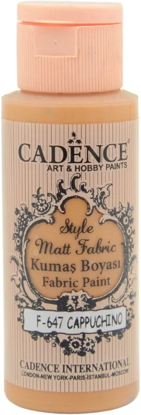 Cadence Cadence Style Mat Textielverf 59 ml Cappuchino