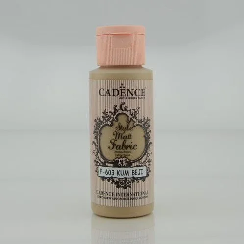 Cadence Cadence Style Mat Textielverf 59ml Zandbeige