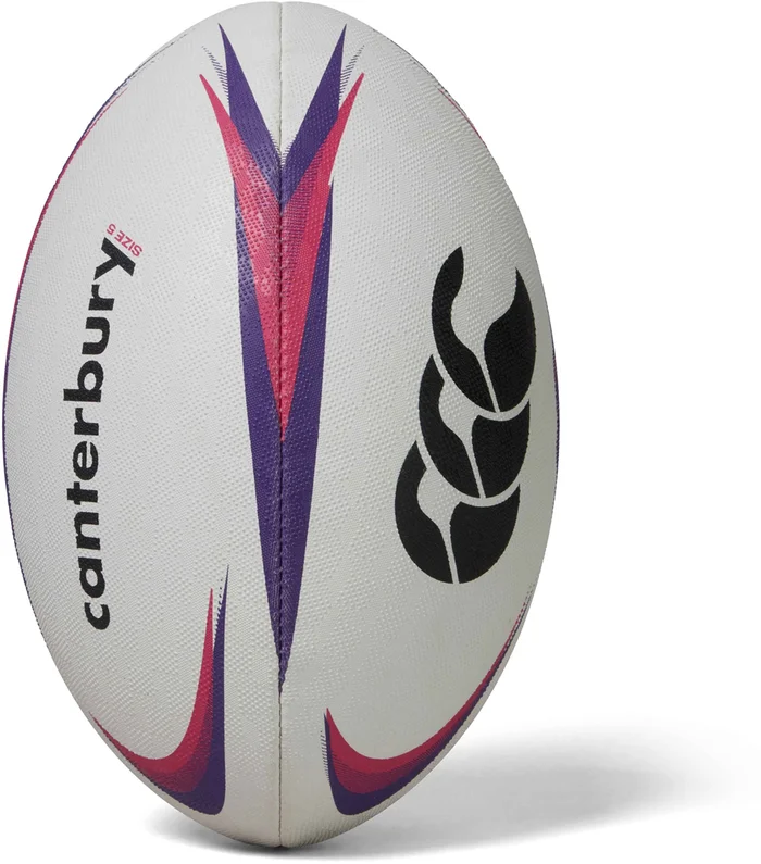 Canterbury Mentre Rugbyball Weiß / Violett / Violett 4