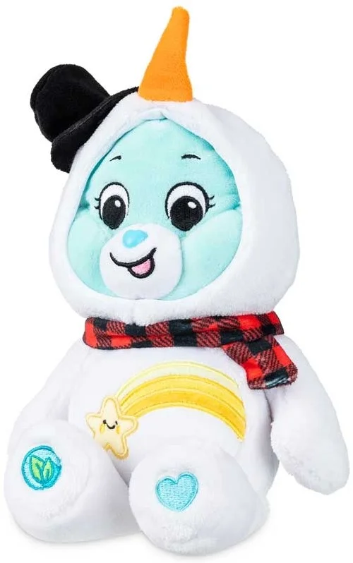 CARE BEARS 22CM PLUSH – HOLIDAY – CHRISTMAS – SNOWMAN WISH B
