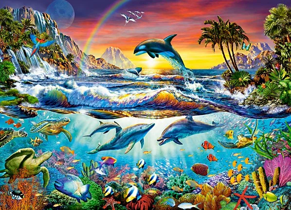 Castorland Paradiesische Bucht – 300 Teile