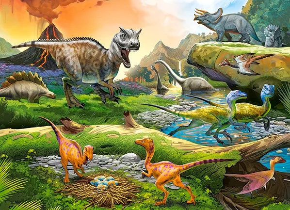 Castorland World of Dinosaurs – 100 Teile