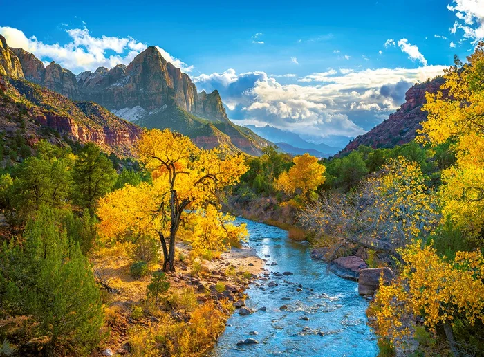 Castorland Zion Nationalpark im Herbst, USA – 3000 Teile