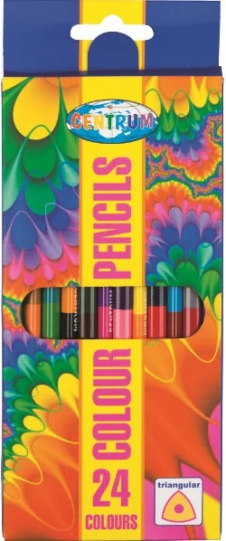 Centrum 12 Duo Dreiecks-Buntstifte 87710