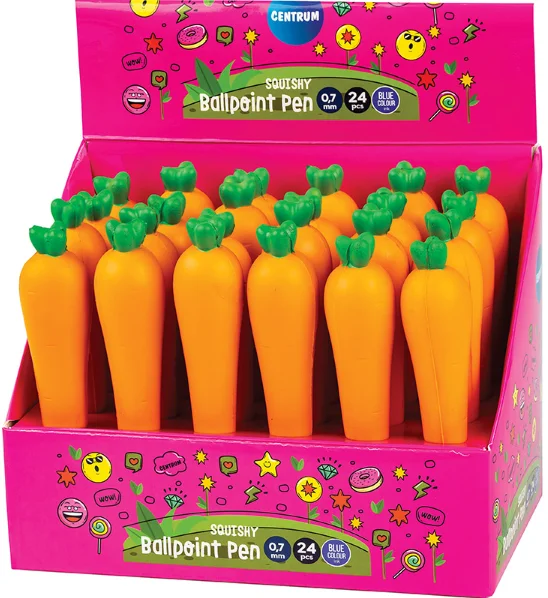 Centrum Centrum 24 balpen wortel squishy 80616