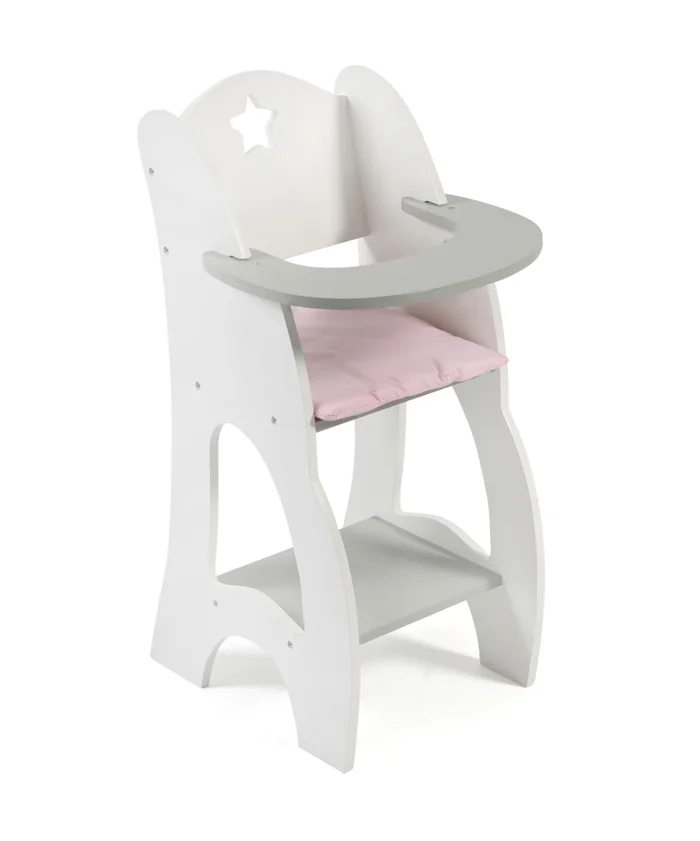 Chic 2000 – Puppen Hochstuhl Stars, grau