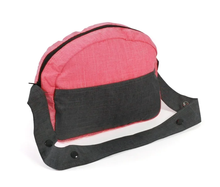 Chic 2000 – Puppen Wickeltasche, anthrazit.pink