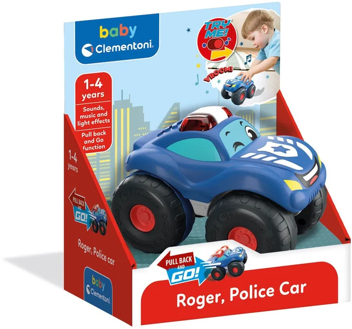 Clementoni baby auto groot politie