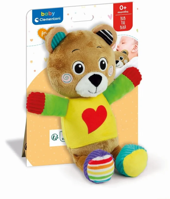 Clementoni Baby Mijn Eerste Dierenknuffel – Beer