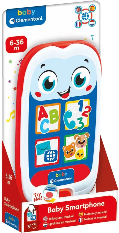 Clementoni Baby Sprekende en Muzikale Smartphone