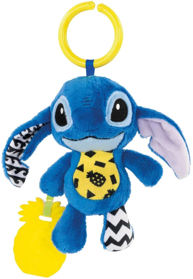Clementoni Baby Stitch Weicher Rassel Blau