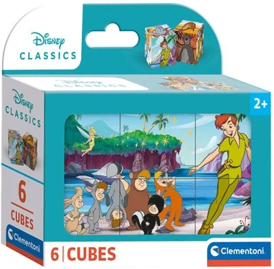 Clementoni Blokpuzzel Disney Classic, 6st.