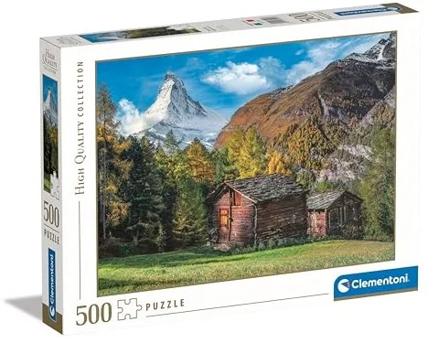 Clementoni Charmantes Matterhorn – 500 Teile