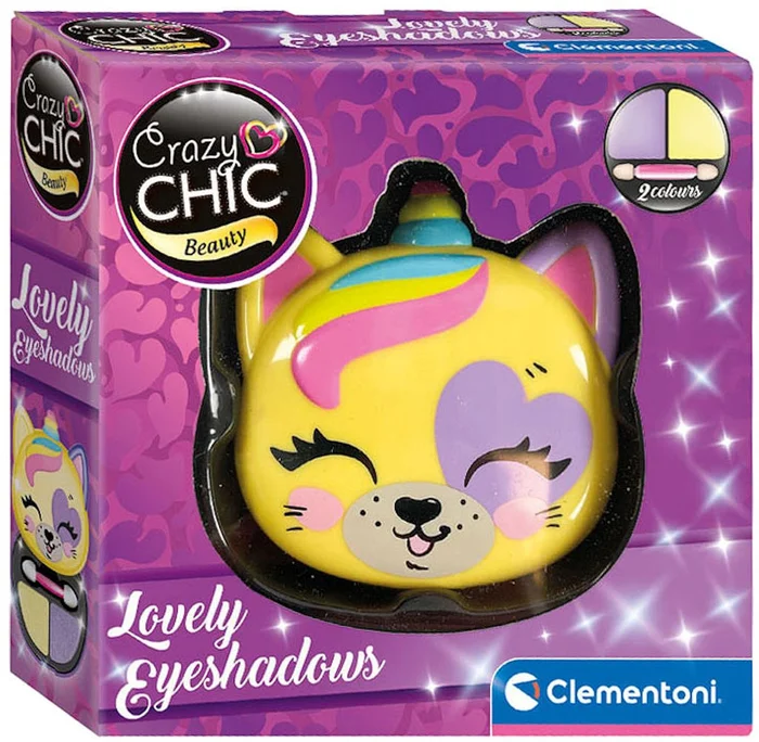 Clementoni Crazy Chic Oogschaduw in Make-up Doosje Tijger