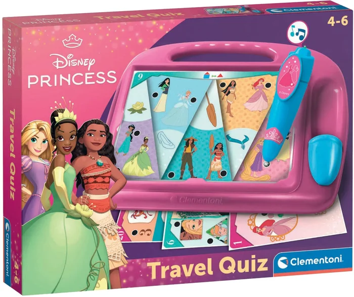 Clementoni Disney Prinses Quizzy Reisspel