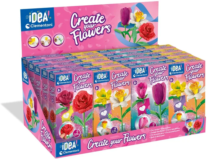 Clementoni geurende bloemen maken 3 assorti