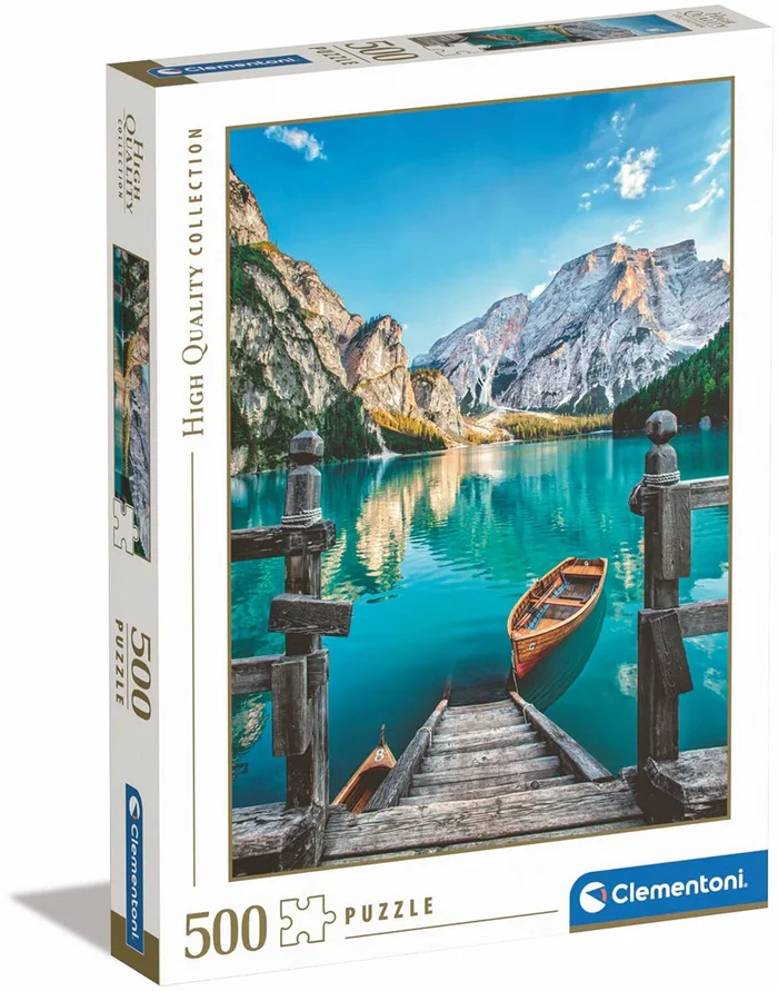 Clementoni Legpuzzel Braies Lake, 500st.