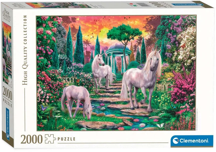 Clementoni Legpuzzel Classical Unicorns, 2000st.