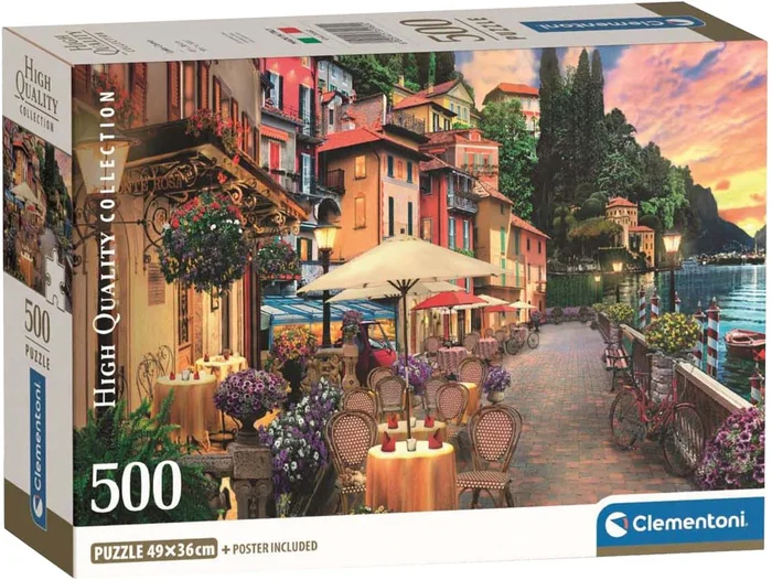 Clementoni Legpuzzel Comomeer, 500st.