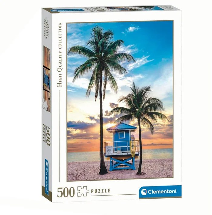 Clementoni Legpuzzel Kunstwerken Cafeterras bij Nacht, 500st.