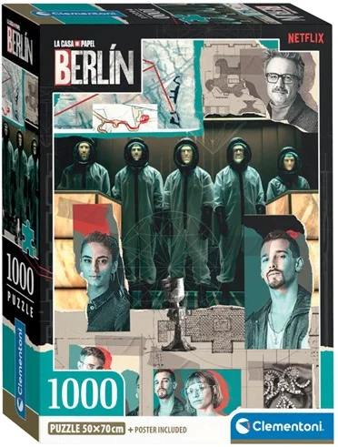 Clementoni Legpuzzel La Casa de Papel, 1000st.