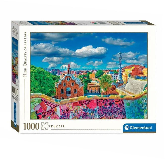 Clementoni Legpuzzel Park Guell Barcelona, 1000st.